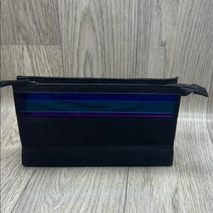 MAC Cosmetics Black and Blue Toiletry Bag
